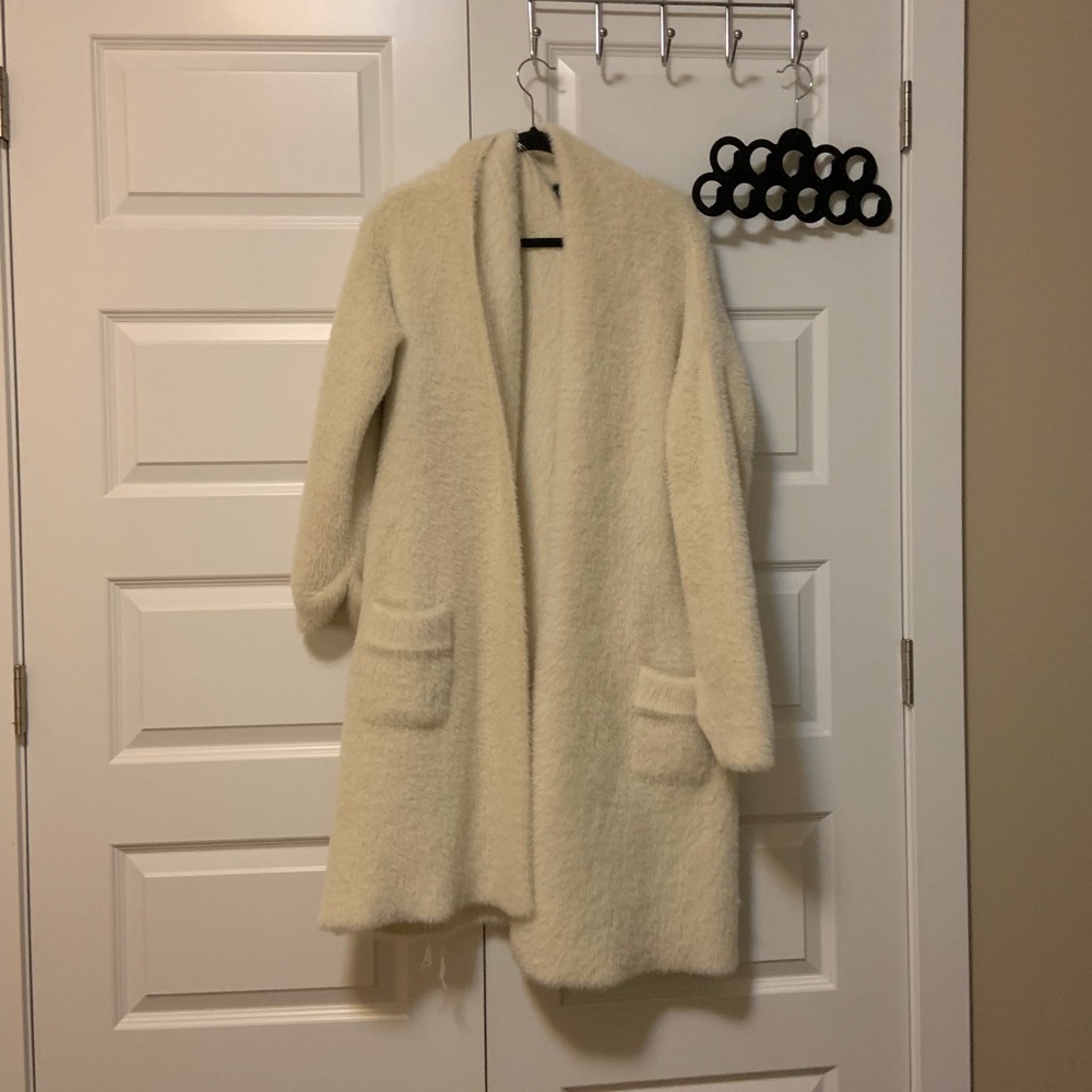 Vici oversized faux fur coat